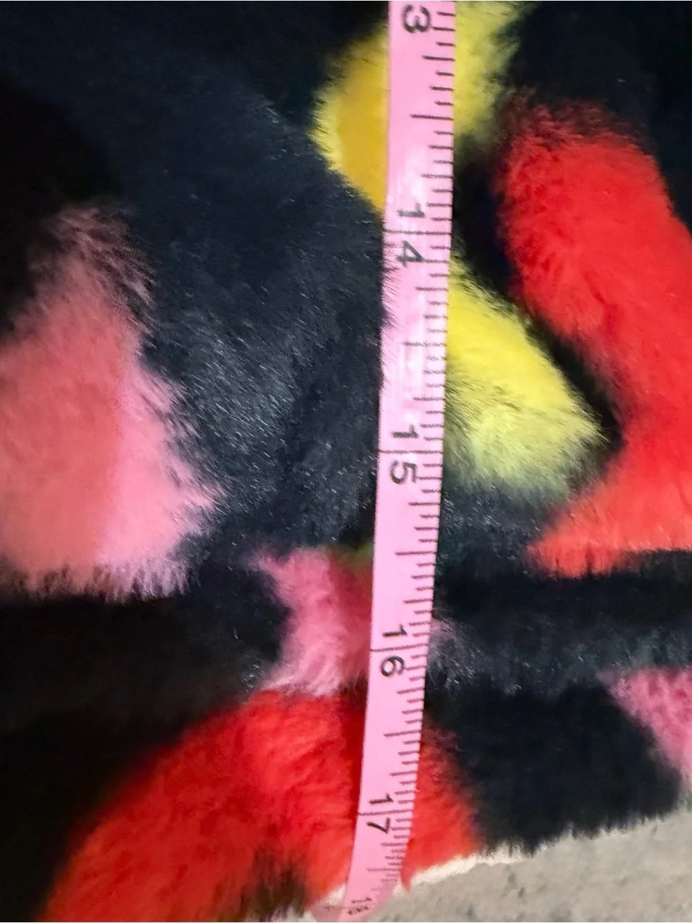 Stella McCartney faux-fur kids backpack 🎒rare find